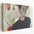 Modern Wall Art: Egon Schiele’s Self-Portrait with Physalis