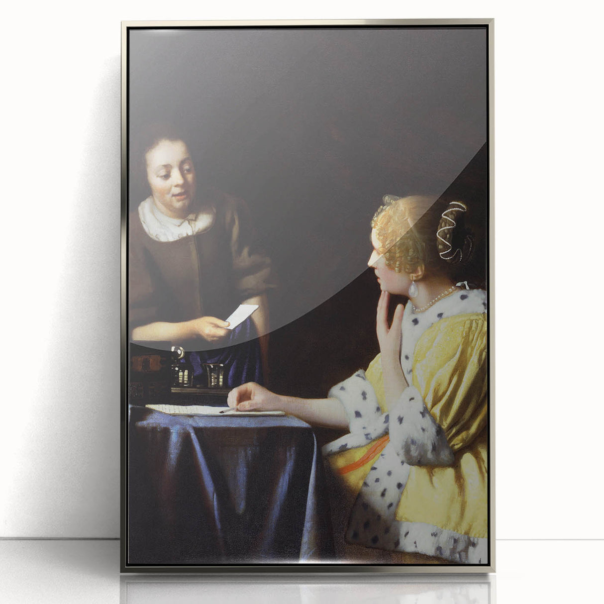 Rococo Art Print – Elegant Antique Design for Timeless Home Décor