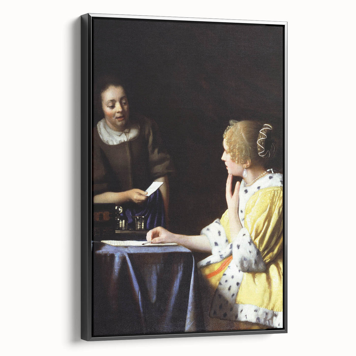 Rococo Art Print – Elegant Antique Design for Timeless Home Décor