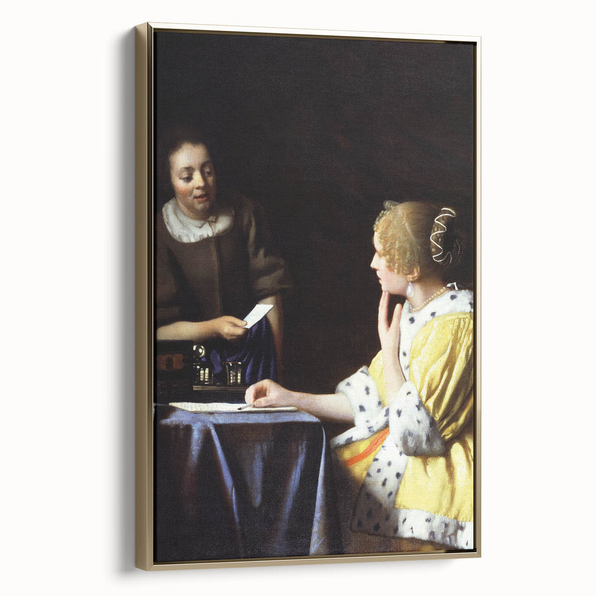 Rococo Art Print – Elegant Antique Design for Timeless Home Décor