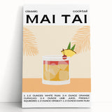 Large black and white stretched canvas featuring assorted kitchen utensils, ideal for kitchen wall art.