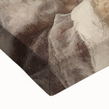 Holiday Decor Prints - Santa with Wrapped Gift Festive Christmas Art