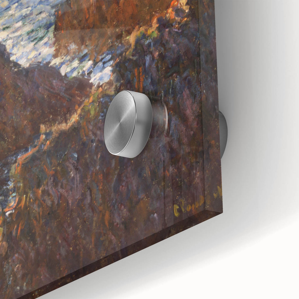 Impressionist Wall Art: Claude Monet's Rocks at Belle Isle Print