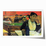 Modern Wall Art: Paul Gauguin’s Night Café in Arles, Rich Colors