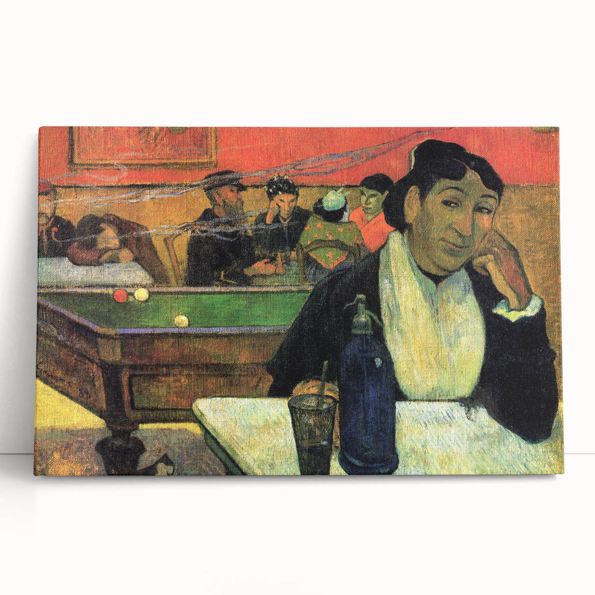 Modern Wall Art: Paul Gauguin’s Night Café in Arles, Rich Colors