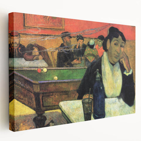 Modern Wall Art: Paul Gauguin’s Night Café in Arles, Rich Colors