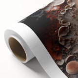 Art deco poster featuring natural elements in soft pastel shades on rolled canvas, ideal for nursery wall art.