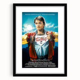 Retro Wall Art - Teen Wolf Movie Poster - 80s Vintage Art Prints