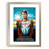 Retro Wall Art - Teen Wolf Movie Poster - 80s Vintage Art Prints