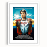 Retro Wall Art - Teen Wolf Movie Poster - 80s Vintage Art Prints