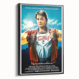 Retro Wall Art - Teen Wolf Movie Poster - 80s Vintage Art Prints