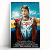 Retro Wall Art - Teen Wolf Movie Poster - 80s Vintage Art Prints