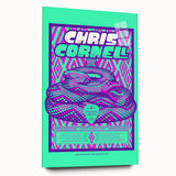 Chris Cornell Higher Truth South America Poster | Retro Music Art