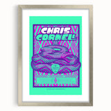 Chris Cornell Higher Truth South America Poster | Retro Music Art