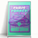 Chris Cornell Higher Truth South America Poster | Retro Music Art