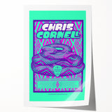 Chris Cornell Higher Truth South America Poster | Retro Music Art