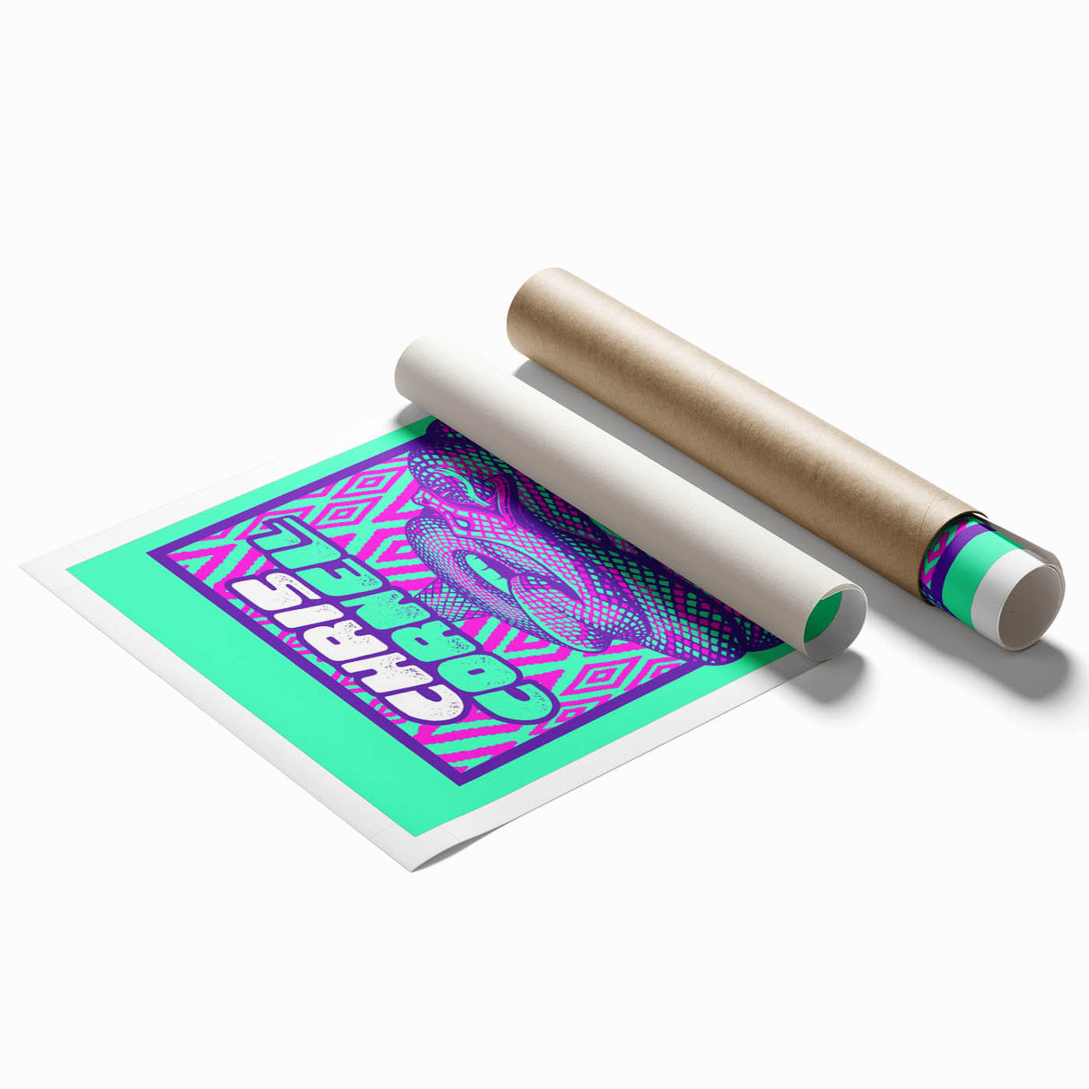 Chris Cornell Higher Truth South America Poster | Retro Music Art