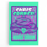 Chris Cornell Higher Truth South America Poster | Retro Music Art