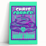 Chris Cornell Higher Truth South America Poster | Retro Music Art