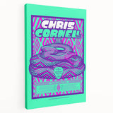 Chris Cornell Higher Truth South America Poster | Retro Music Art