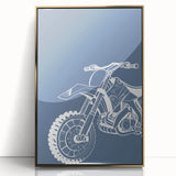 Dirt Bike Wall Art – Cool & Adventurous Boys Room Decor