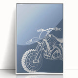 Dirt Bike Wall Art – Cool & Adventurous Boys Room Decor