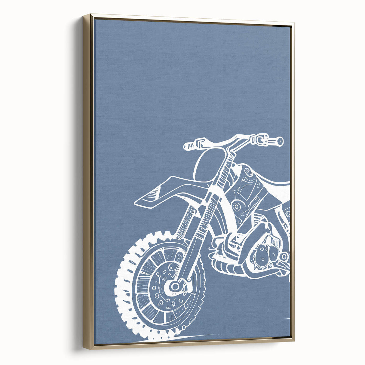Dirt Bike Wall Art – Cool & Adventurous Boys Room Decor