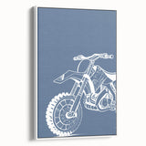 Dirt Bike Wall Art – Cool & Adventurous Boys Room Decor