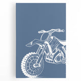 Dirt Bike Wall Art – Cool & Adventurous Boys Room Decor
