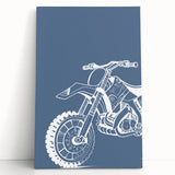 Dirt Bike Wall Art – Cool & Adventurous Boys Room Decor