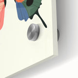 Colorful Butterfly Nursery Wall Art - Kids Room Art Prints