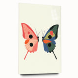 Colorful Butterfly Nursery Wall Art - Kids Room Art Prints