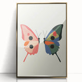 Colorful Butterfly Nursery Wall Art - Kids Room Art Prints