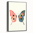 Colorful Butterfly Nursery Wall Art - Kids Room Art Prints