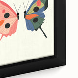 Colorful Butterfly Nursery Wall Art - Kids Room Art Prints