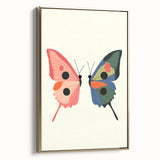 Colorful Butterfly Nursery Wall Art - Kids Room Art Prints