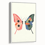 Colorful Butterfly Nursery Wall Art - Kids Room Art Prints