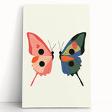 Colorful Butterfly Nursery Wall Art - Kids Room Art Prints