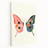 Colorful Butterfly Nursery Wall Art - Kids Room Art Prints