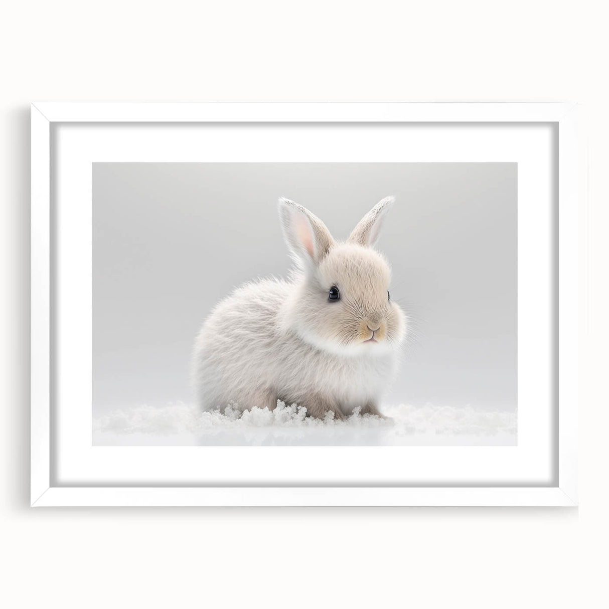 Adorable Bunny Wall Art - Perfect for Kids Room Decor