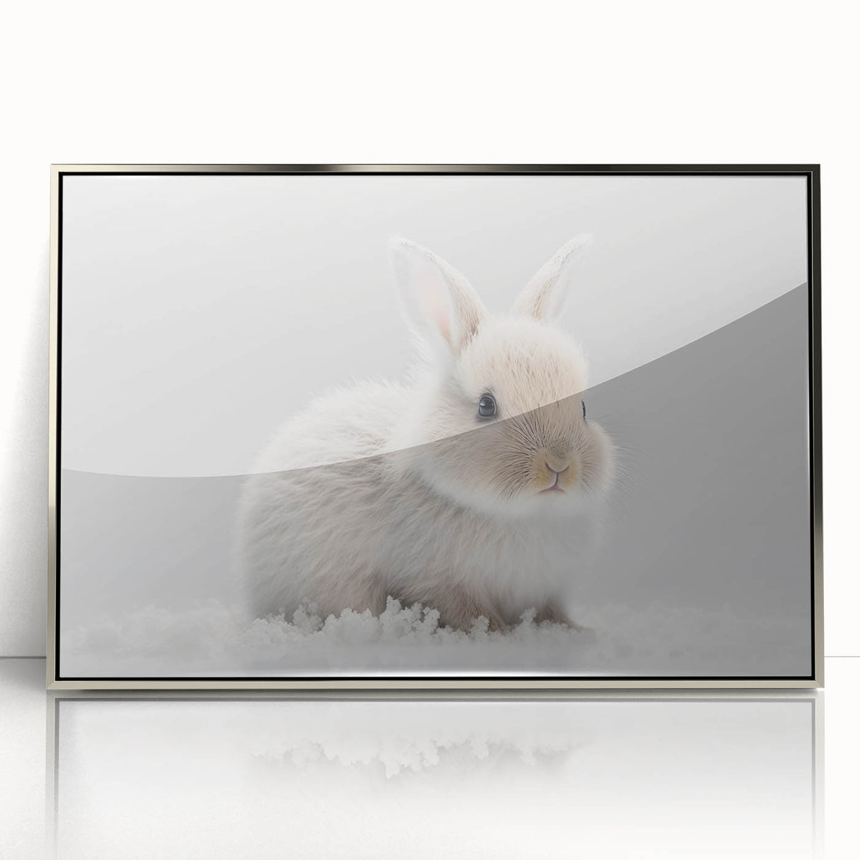 Adorable Bunny Wall Art - Perfect for Kids Room Decor