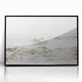 Large abstract wall art with vibrant summer tones on black framed acrylic, ideal for modern living room decor.