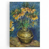 Black and white stretched canvas depicting Van Gogh-inspired swirls, ideal for kitchen wall art or bedroom ambiance.