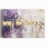 Abstract strokes wall art on stretched canvas, showcasing vibrant colors and dynamic patterns, ideal for modern home decor and artistic expression.