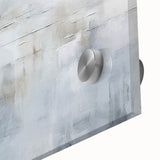 Close-up of vibrant abstract strokes wall art in acrylic glass, showcasing intricate colors and textures, perfect for modern home decor.