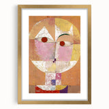 Modern Wall Art: Senecio Portrait - Abstract Modern Art Print