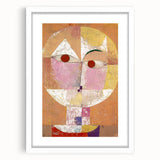 Modern Wall Art: Senecio Portrait - Abstract Modern Art Print