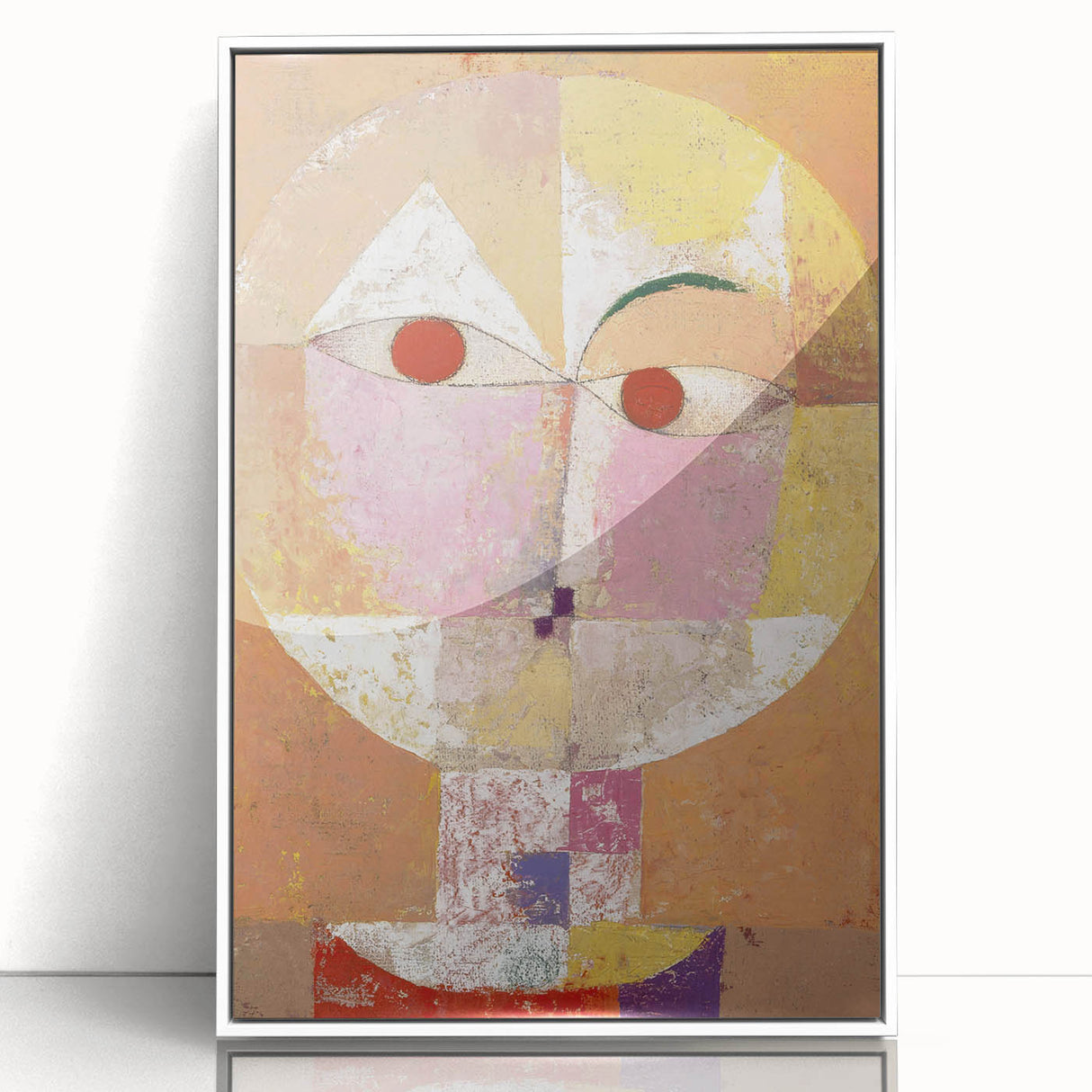 Modern Wall Art: Senecio Portrait - Abstract Modern Art Print