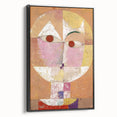 Modern Wall Art: Senecio Portrait - Abstract Modern Art Print