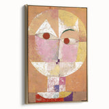 Modern Wall Art: Senecio Portrait - Abstract Modern Art Print